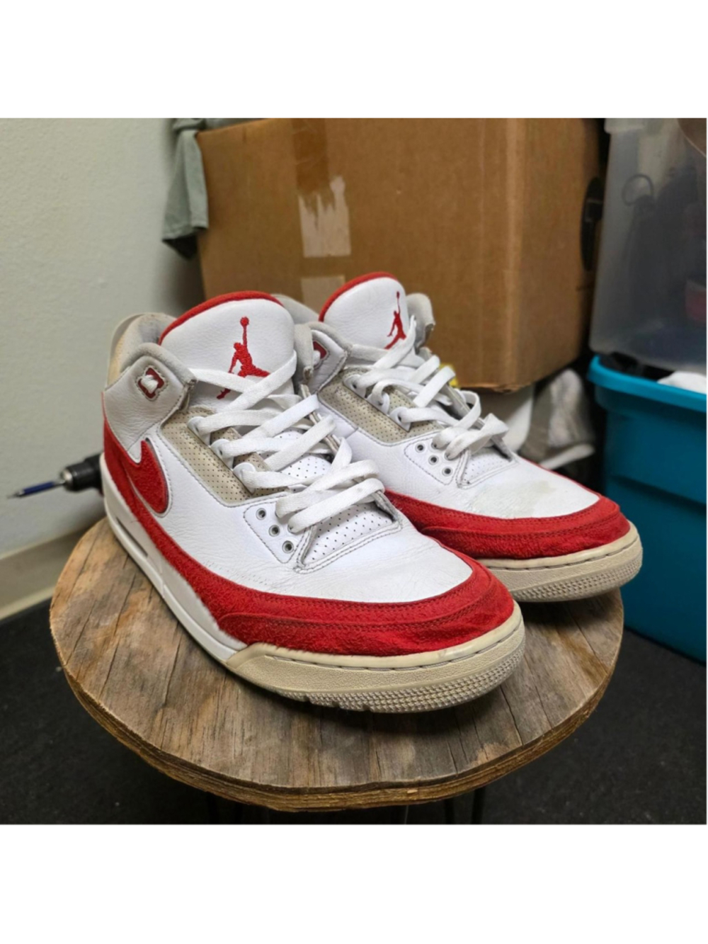 Air Jordan 3 Retro Tinker "Air Max 1" sneakers #basketball #bred